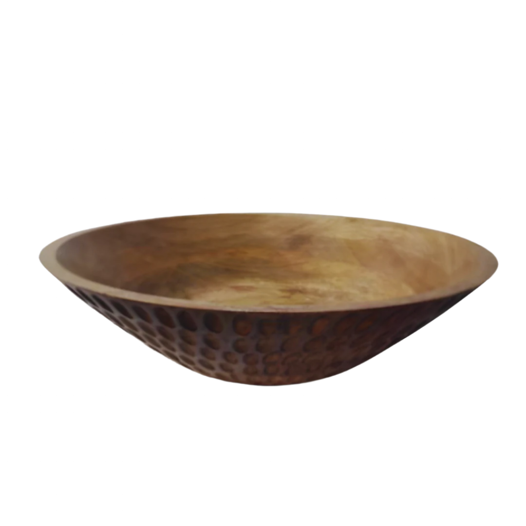 Copper Gleam Statement Bowl