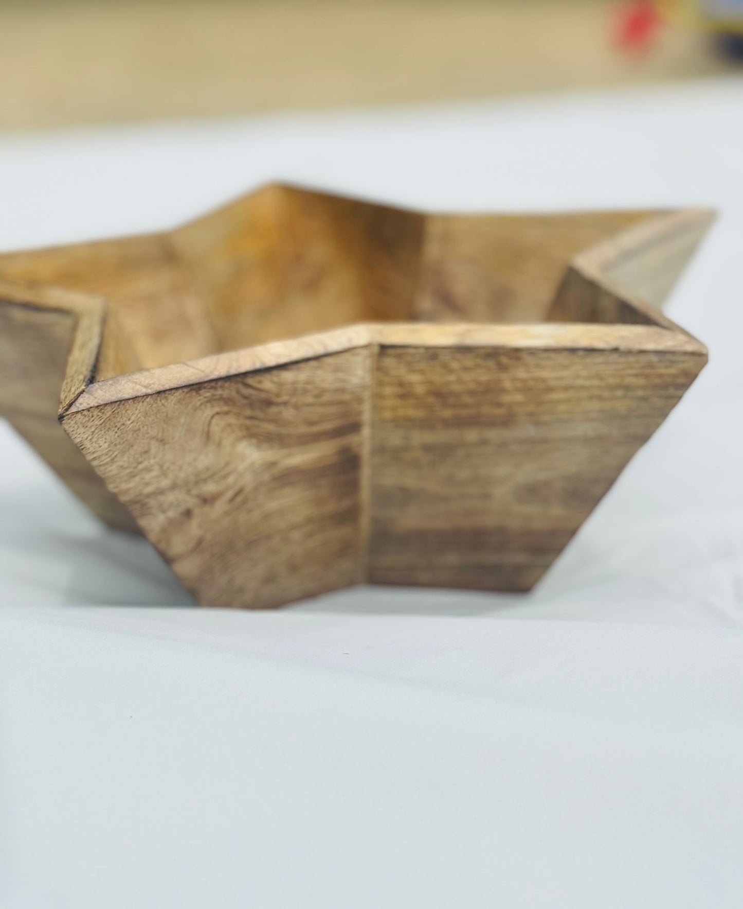 Star-Shaped Wooden Bow