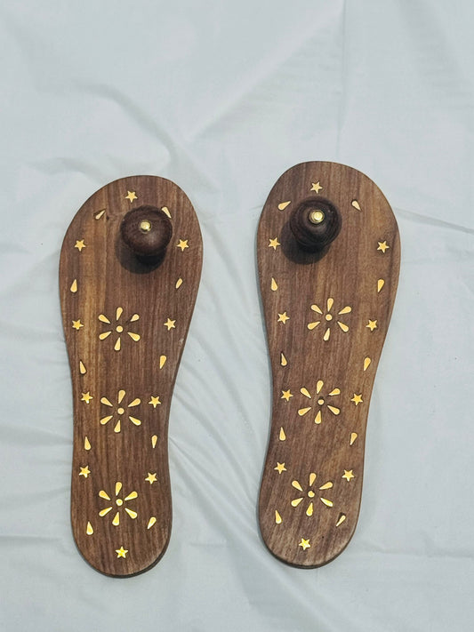 Wooden Paduka – Handcrafted Indian