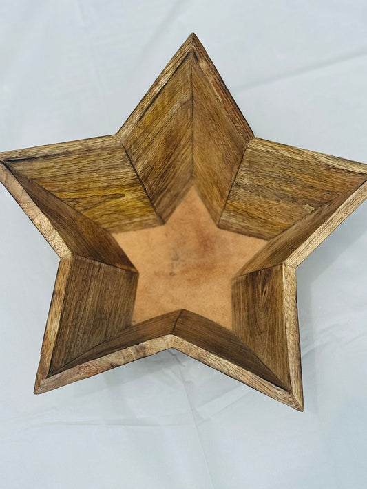 Star-Shaped Wooden Bow