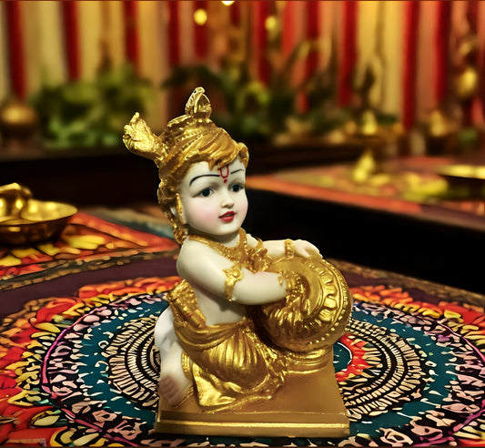 Baby Krishna Statue | Baby Makhan Statue | Decorvana